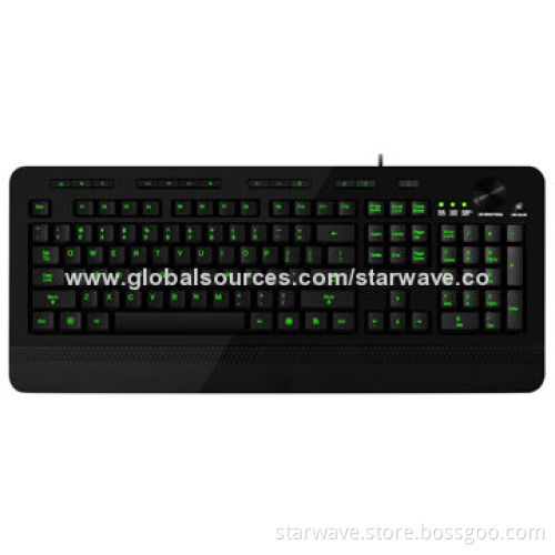 High-tech multimedia keyboard